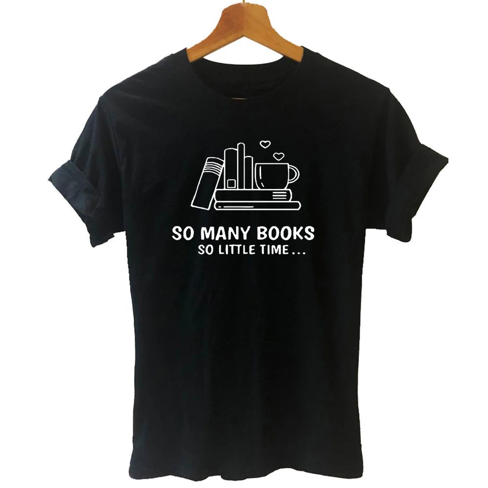 

Funny Reading Book Lover T Shirt Cotton O-Neck Short Sleeve Harajuku Oversized Graphic T-shirt Streetwear Top Tees Women Clothes