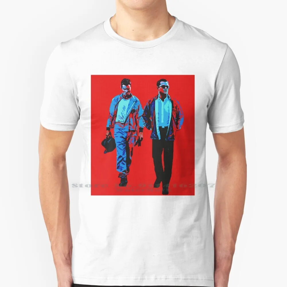 Футболка с Мэттом Дэймоном Кристиан бэйлом 100% чистый хлопок V-образный вырез Мэтт