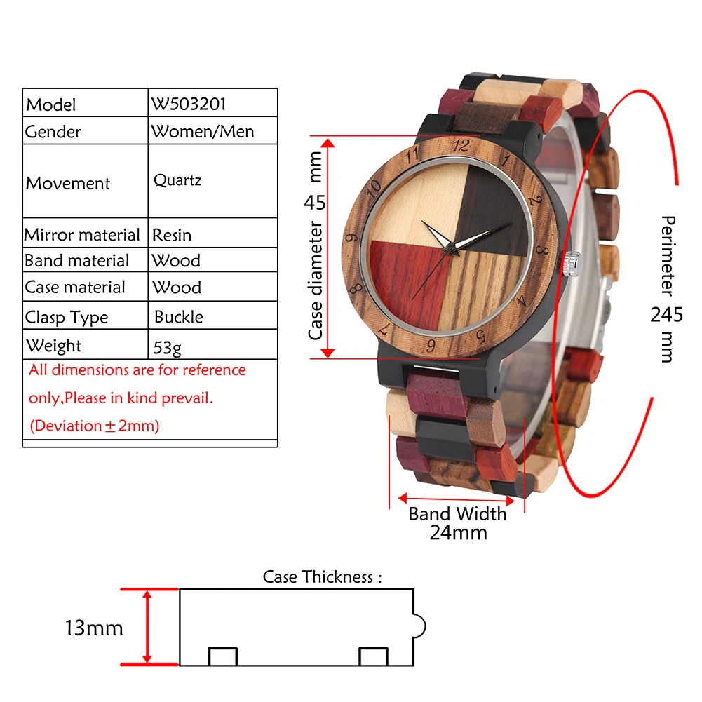 Минималистичные деревянные мужские часы светящиеся стрелки кварцевые женские