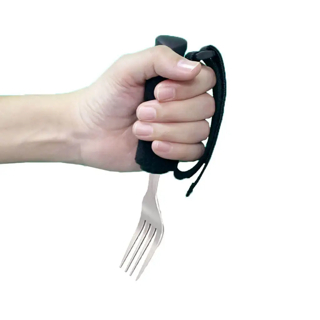 Подставка для еды для людей с ограниченными возможностями, предотвращающая дрожание и помогающая при болезни Паркинсона, инсульте, слабости рук и судорогах.