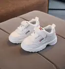 Весна 2021, модные кроссовки для мальчиков и девочек, кожаные кроссовки для малышей и маленьких детей, детская школьная спортивная обувь, мягкая обувь для бега