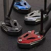 motorcycle aluminum alloy for daelim xq 125 xq1 125 xq2 250 support plate foot pad side stand enlarge kickstand fit daelim
