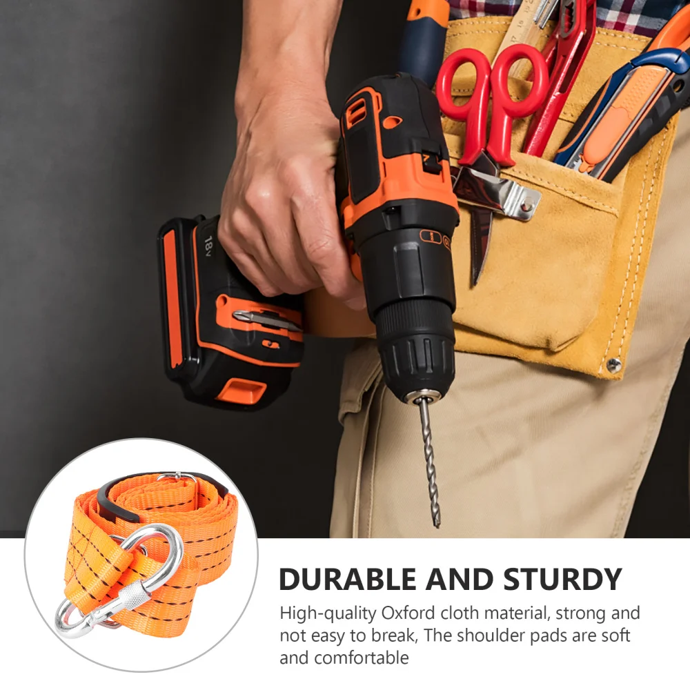 

1PC Electric Wrench Strap Electric Screw Driver Strap Sturdy Strap (Orange)