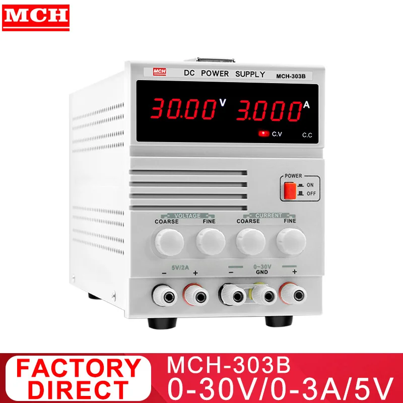 

Maintenance of 150W Laptop Mobile Phone with MCH Linear DC Regulating Power Supply 30V5A Four-bit Display