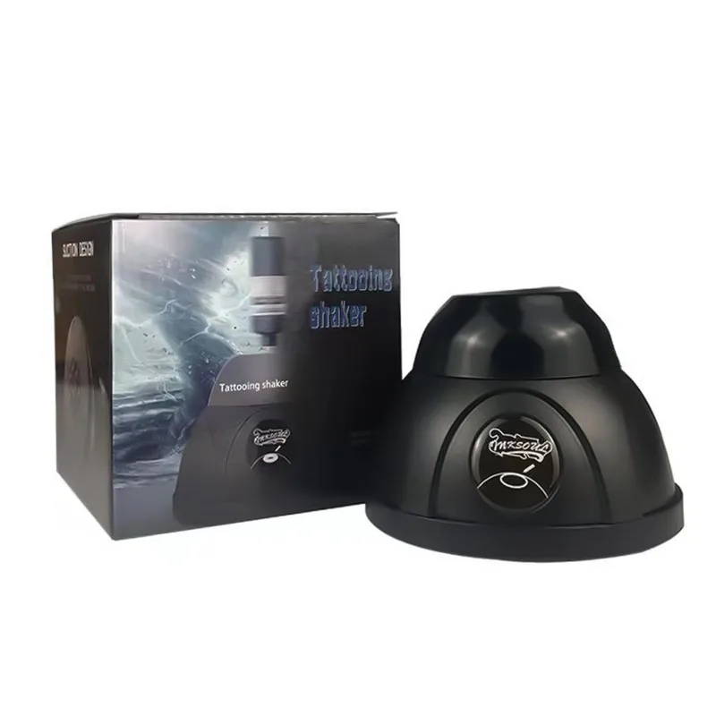 

High Quality Tattoo Ink Mixer Shaker Black Mini Fast Electric Liquid Vortex Mixing Paint Tattoo Shaker Machine