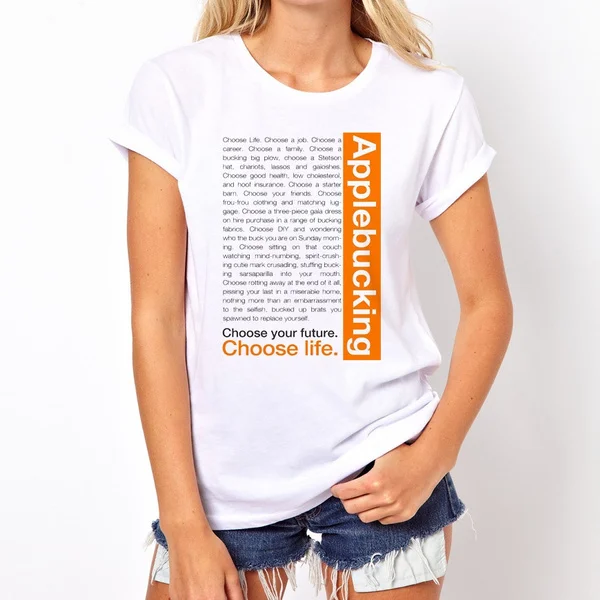 

New Movies Trainspotting T-shirt for Women