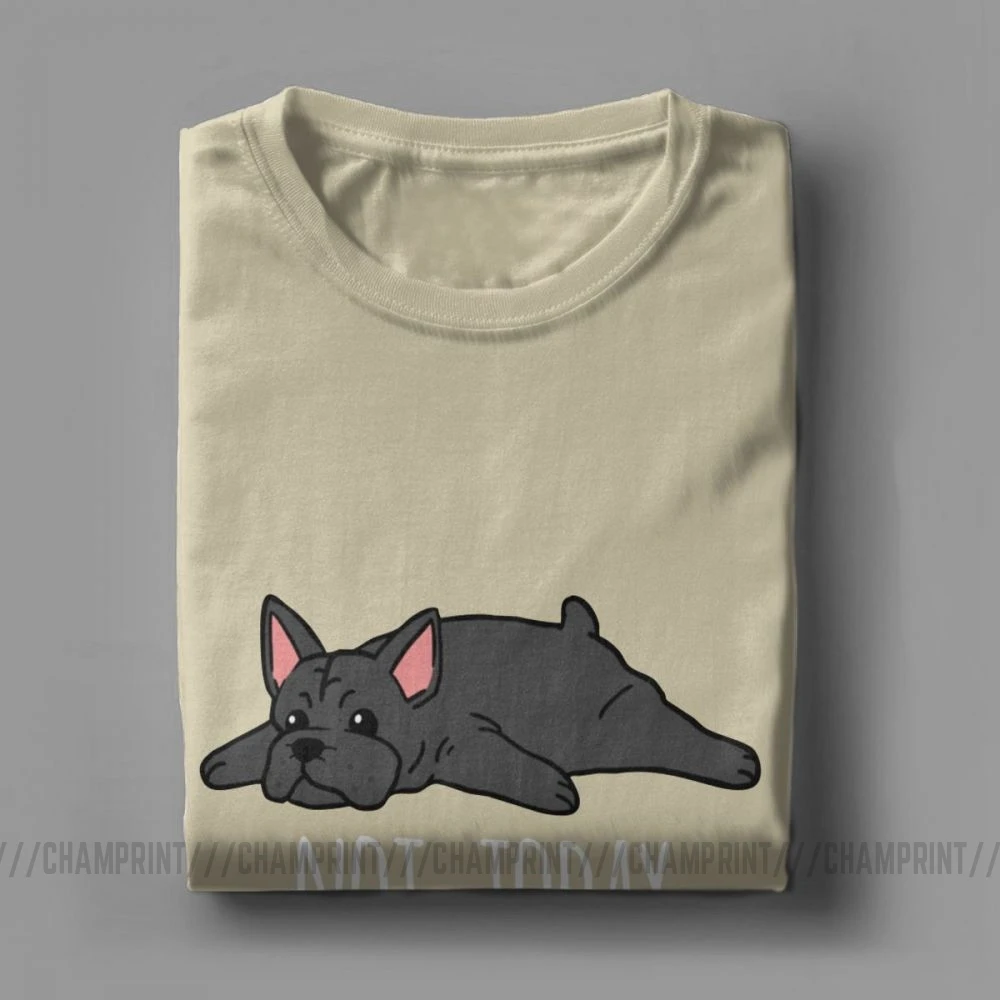 Мужские Забавные футболки с изображением французского бульдога и собаки Not Today