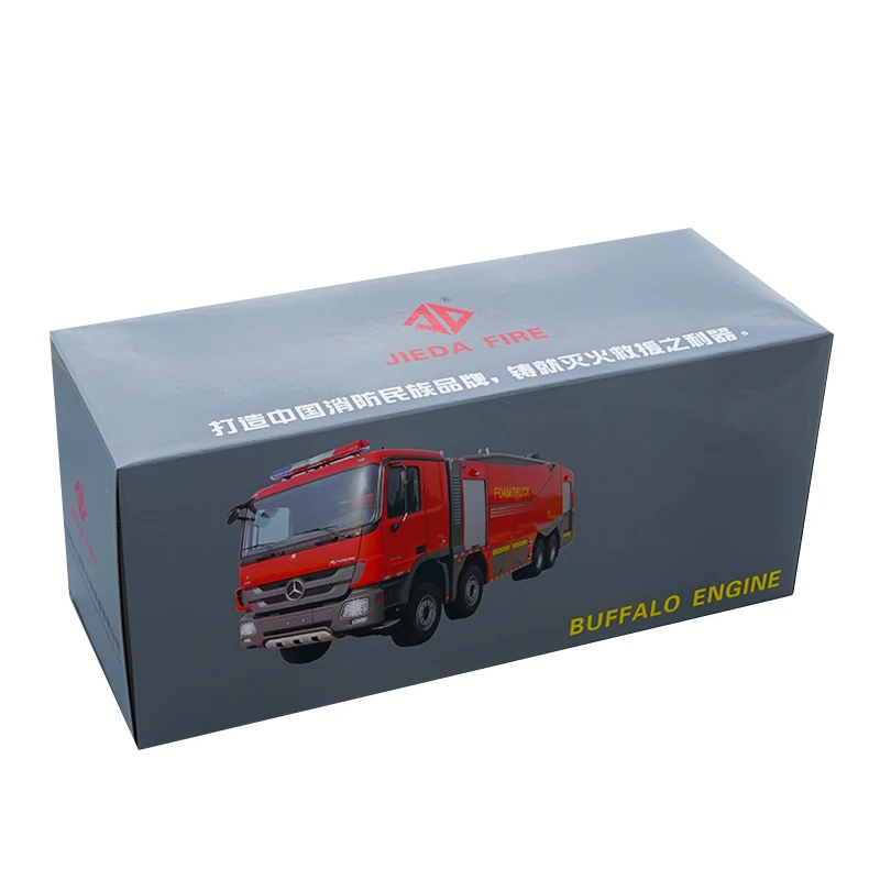 Авторизованный оригинальный подлинный 1:50 Jieda Foam ACTROS городской пожарный