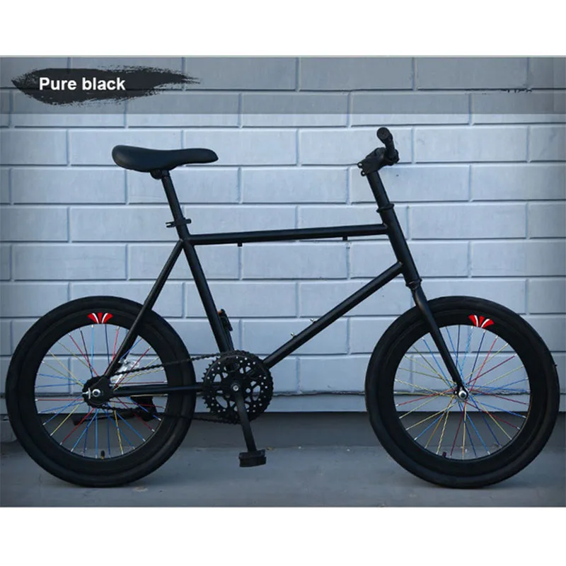 Фиксированная Шестерня дорожный велосипед 20 дюймов обратный тормоз для взрослых