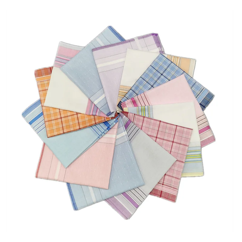 10 шт. Новинка свадебный подарок обеденный стол чайное полотенце 28 см клетчатый
