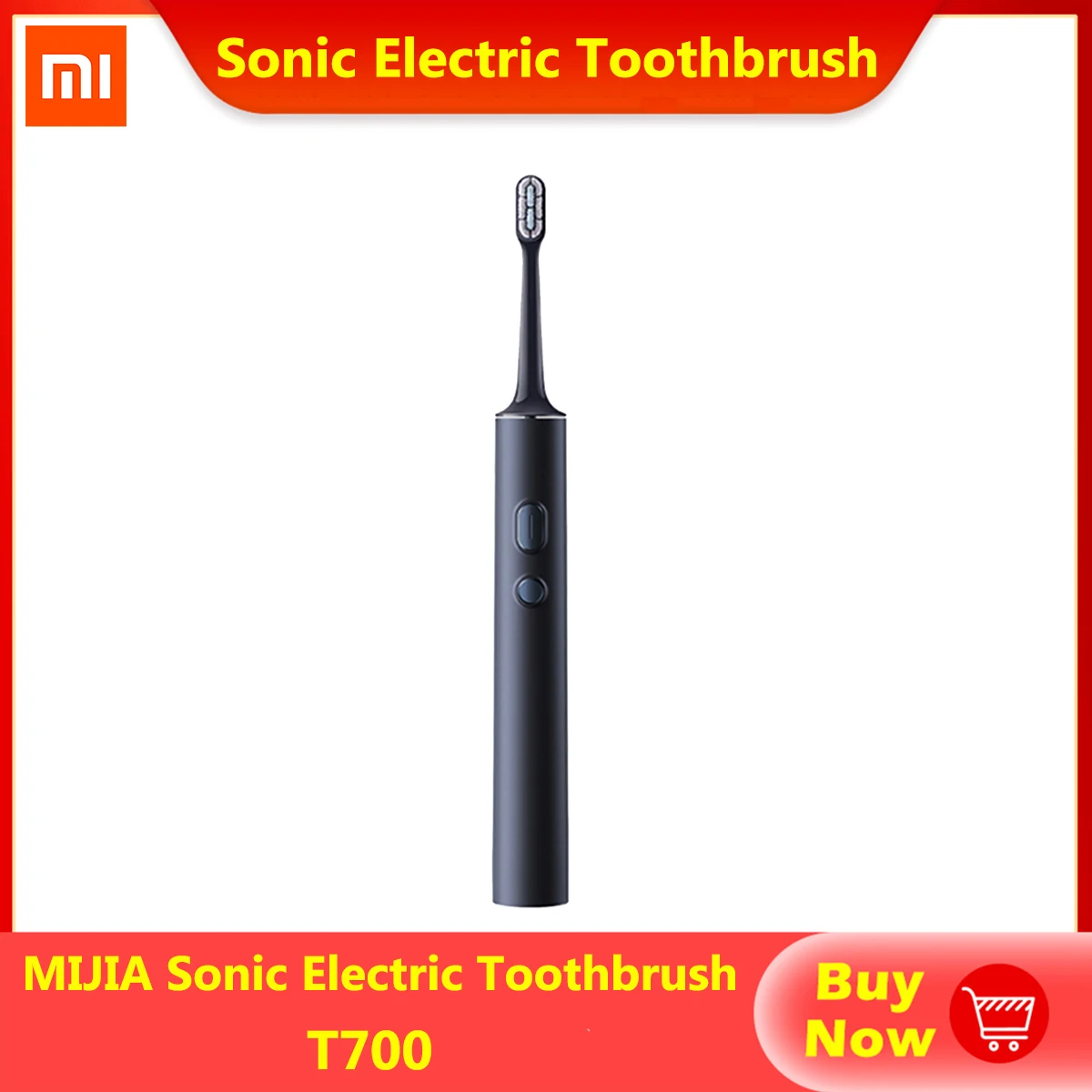 

Электрическая зубная щетка XIAOMI MIJIA T700, умная ультразвуковая зубная щетка для отбеливания зубов со светодиодным экраном, беспроводная зубна...