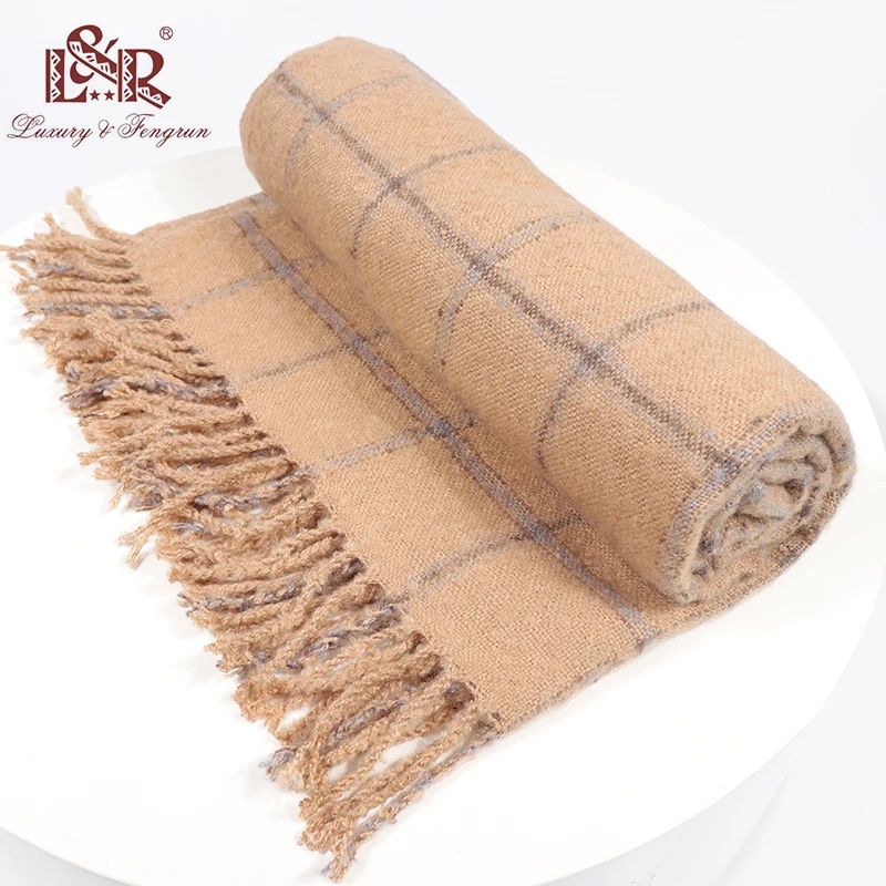 Cashmere Scarf Women 2019 Kerchief Foulard Femme Neckerchief Head Thicker Shawl Stole Long Winter For Ladies |