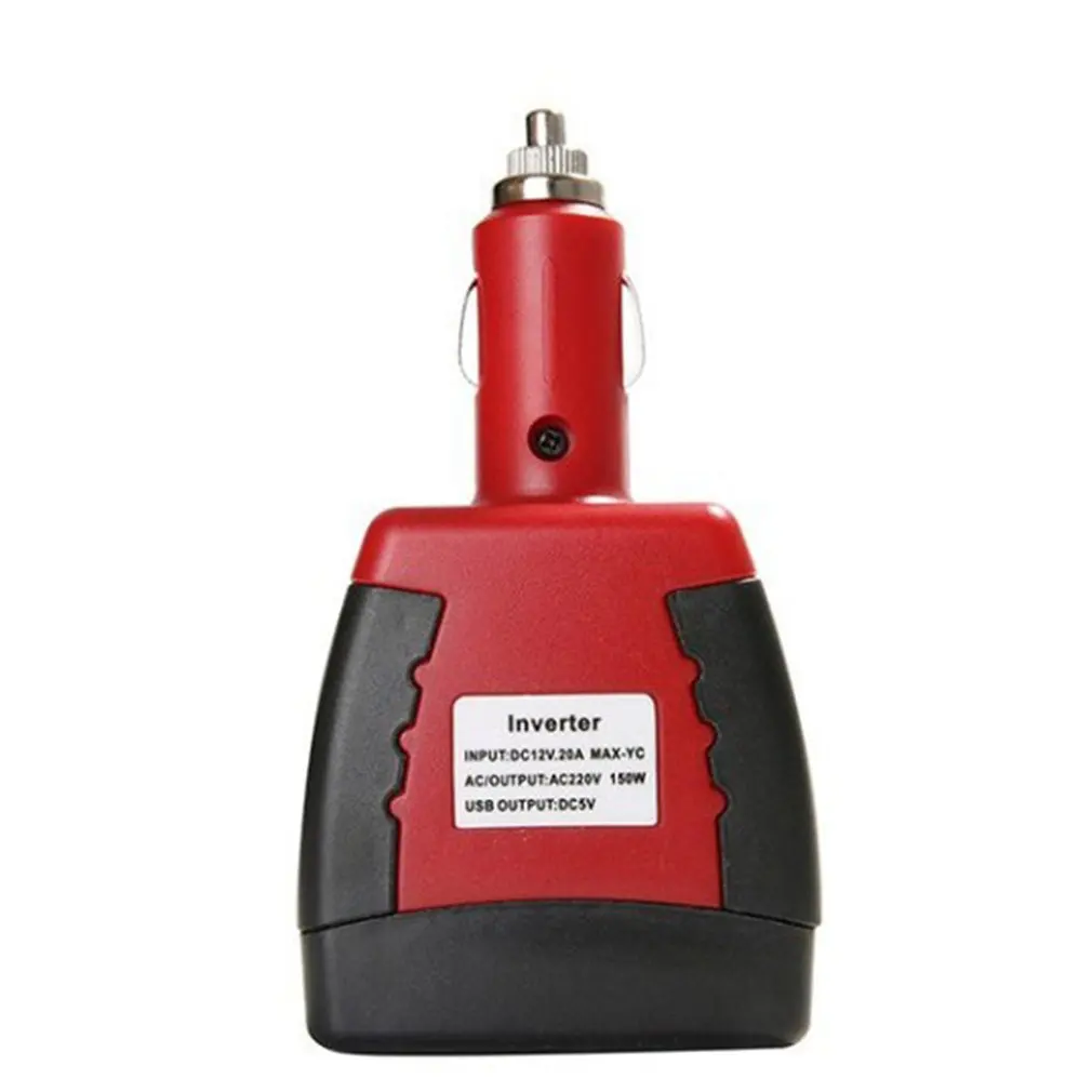 

Автомобильный инвертор 12 В до 110 В/220 В инвертор напряжения бустер мини-порт able инвертор с USB портом для автомобиля для домашнего использован...