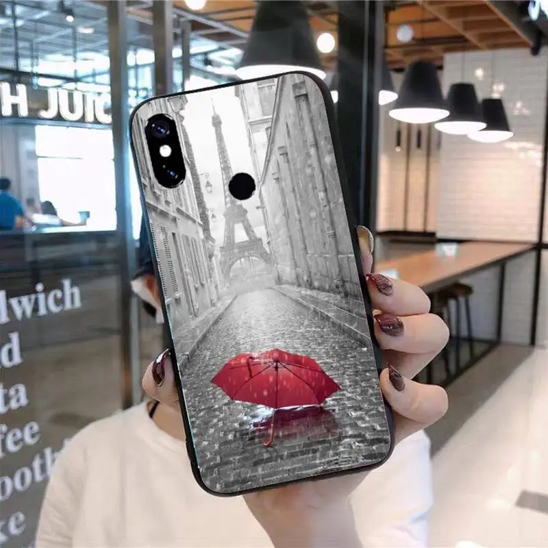 

Romantic Paris Eiffel Tower Phone Case For Xiaomi Redmi 7 8 9t 9se k20 mi8 max3 lite 9 note 9s 10 pro