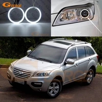 for lifan x60 2011 2012 2013 2014 2015 excellent ultra bright headlight ccfl angel eyes halo ring