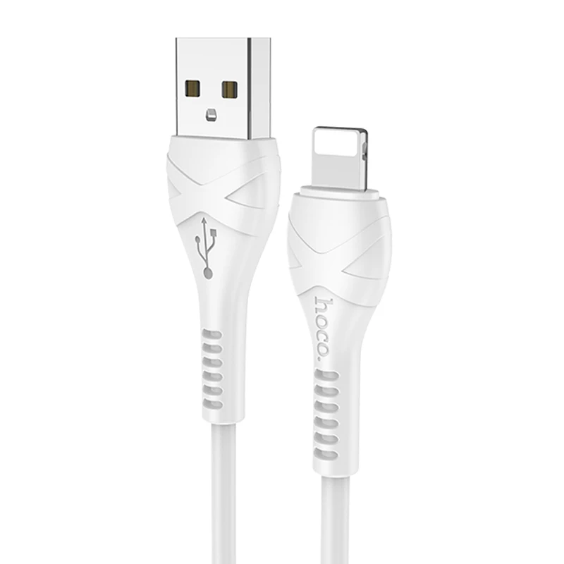 USB кабель HoCo для iphone Xr X Xs Max 8 7 6 Plus 6s 5 se iPad кабели быстрой зарядки мобильный телефон