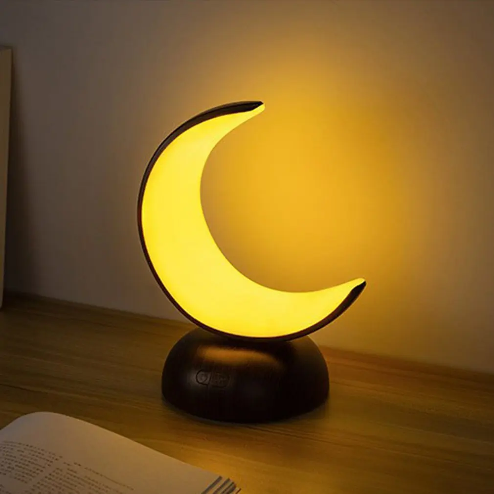 

Портативный ночсветильник в виде Луны для ароматерапии, светодиодная настольная лампа для спальни, общежития, ночсветильник для детской ко...