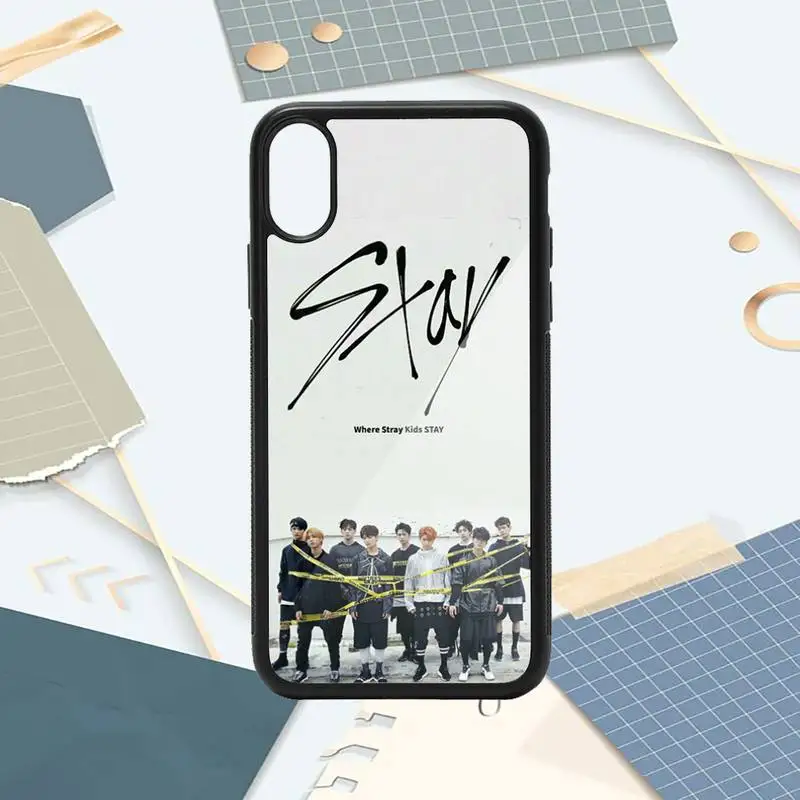 

stray kids kpop fundas Phone Case PC for iPhone 11 12 pro XS MAX 8 7 6 6S Plus X 5S SE 2020 XR