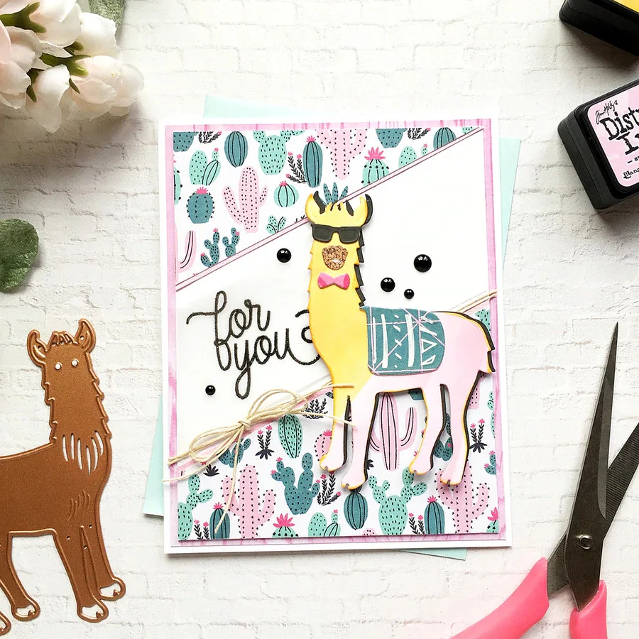 Металлические пресс формы для рукоделия форма украшения овец Скрапбукинг