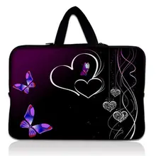 Purple love 11.6 13.3 15.6 14 17.3 Notebook sleeve Support DIY custom portable bag laptop case for xiaomi/hp/ lenovo/asus