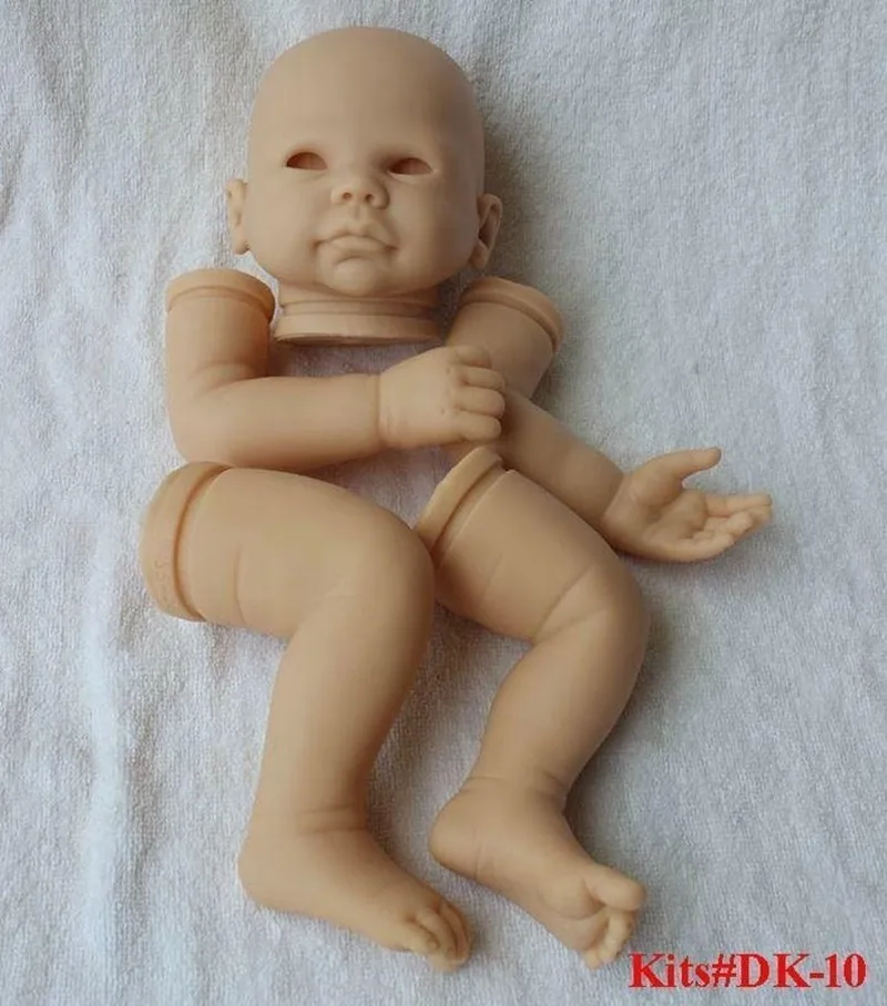 

For Making 20" Reborn Baby Doll Kits Soft Vinyl Head Limbs Newborn Baby Toy Gift Silicone Reborn Baby Dolls Educational