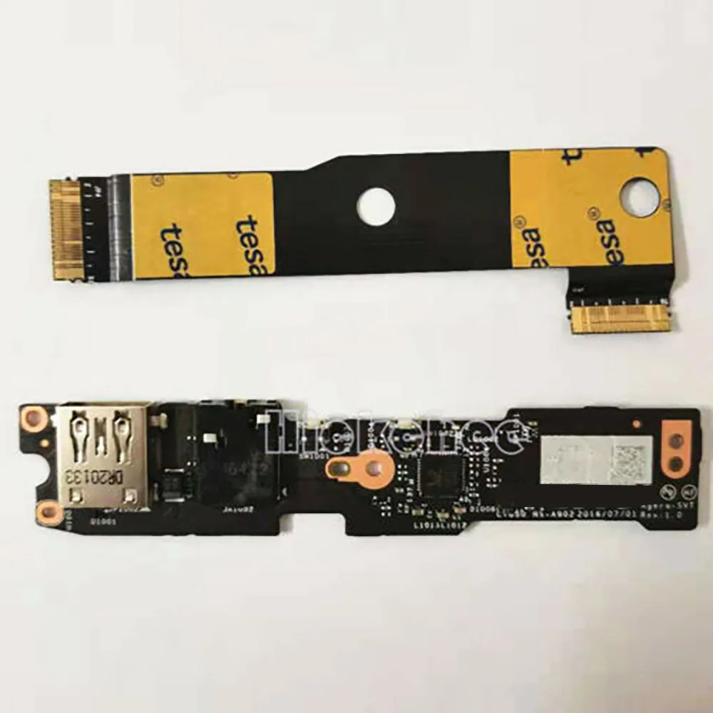 Новая USB-плата аудиоплата с кабелем для Lenovo YOGA 910-13IKB CYG50 NS-A902 DA30000H530 разъем кнопки
