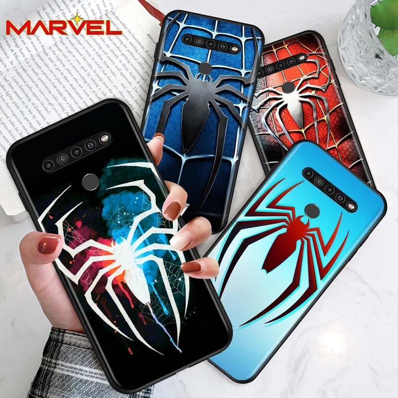 

Spider Marvel Cool for LG G8 G8S G8X V30 V35 V40 V50 V60 ThinQ Q60 K40 K50 K51 K61 K71 K92 K62 Soft Black Phone Case