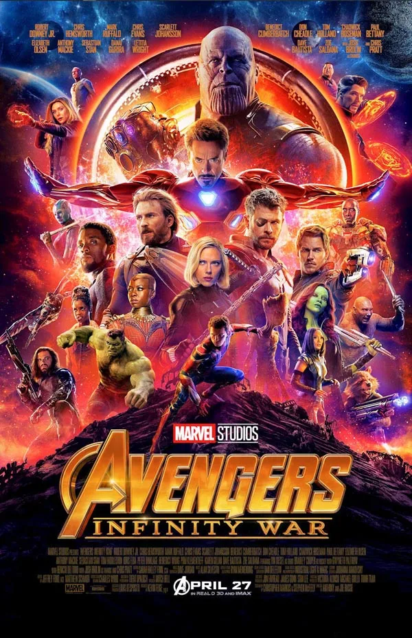 MQ3538 хит, Мстители, Бесконечная война, Мстители 3, фильм MARVEL, художественный плакат, Шелковый Холст, украшение для дома, Настенная картина, печать - Цвет: Avengers Infinity 02