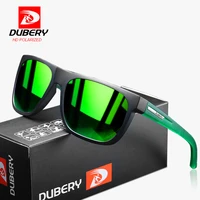 dubery square polarized sunglasses men ultralight eyeglasses frame fashion sun glasses male outdoor sports uv400 goggles 14xh