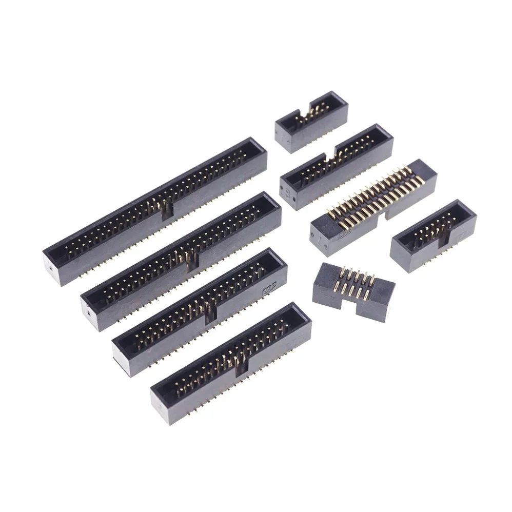100 шт. вертикальные контактные штекеры для печатных плат 0 050 дюйма 1 27 мм |