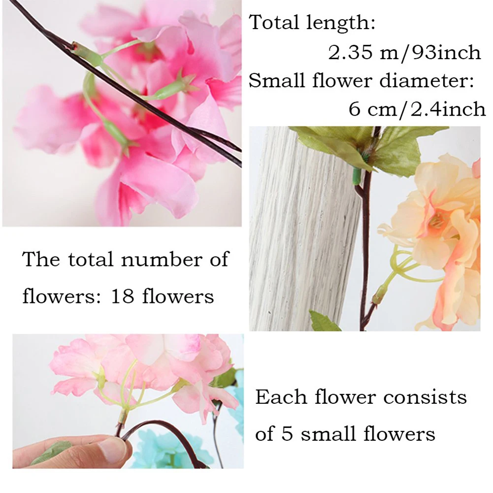 Женская подвесная ротанговая гирлянда венок цветочный виноградный лист для