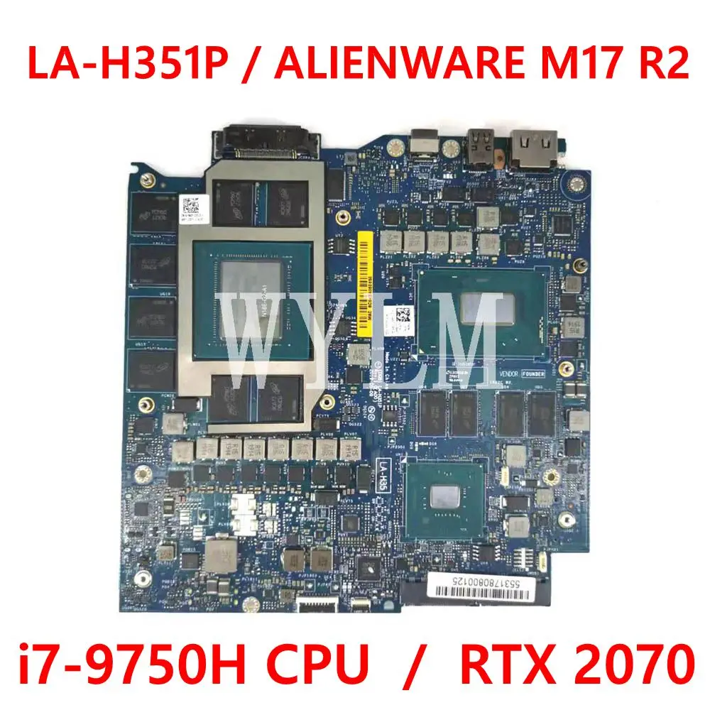 

Материнская плата CN 0VG46T для ALIENWARE M17 R2 с центральным процессором