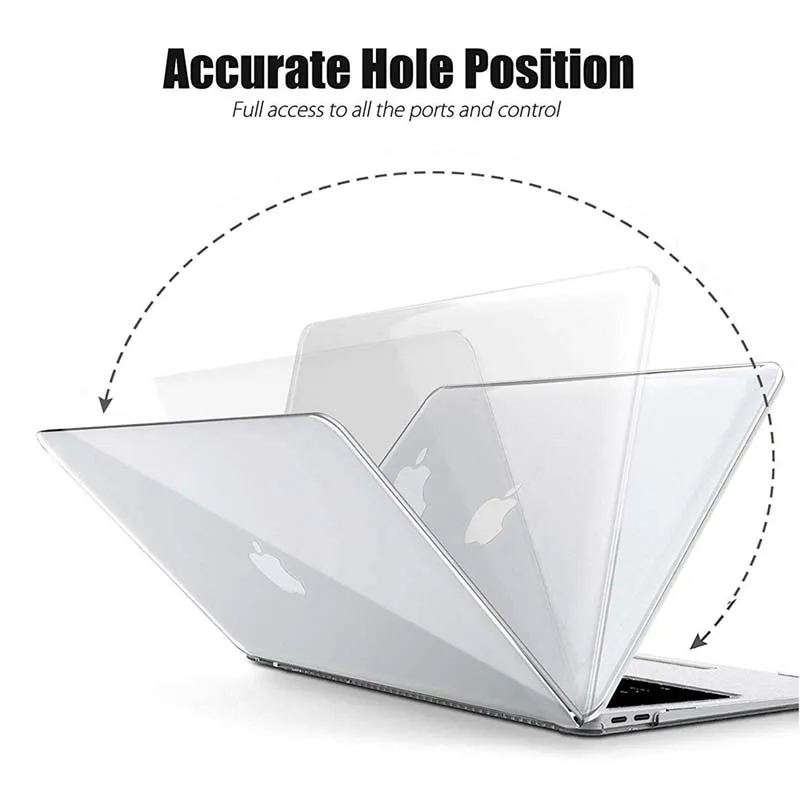Прозрачный чехол для ноутбука Macbook Air Pro Retina 13 16 15 2020 A2289 A2251 A1278 A1708 A1989 11 12''|Сумки