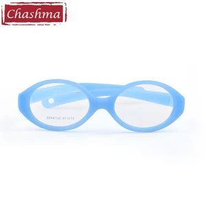 Imported Baby Kids Medical Silicone Boys Prescription Spectacles for Child Gilr Eye Glasses Frames
