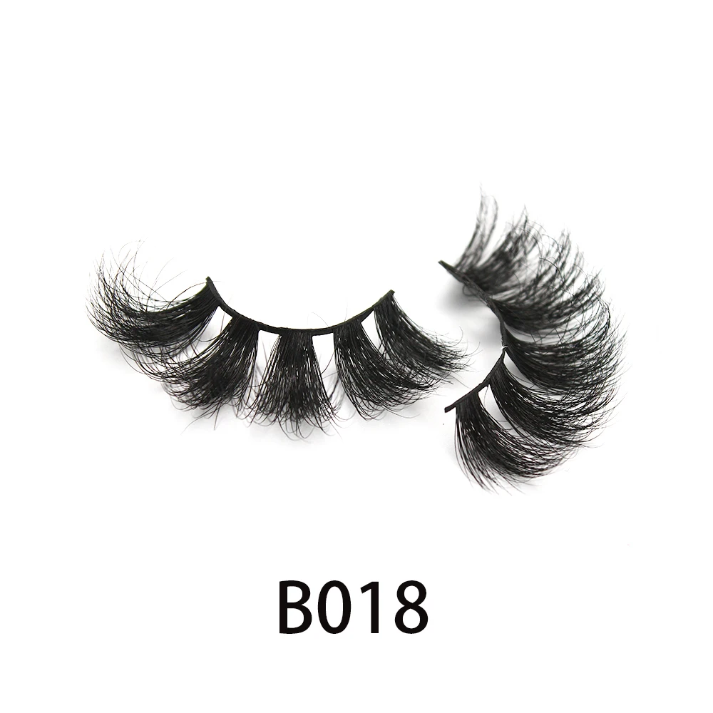 

HEIHEI 25mm Mink Eyelashes 3D Mink Hair False Eyelashes Natural Thick Long Eye Lashes Fluffy Makeup Beauty Extension Tools