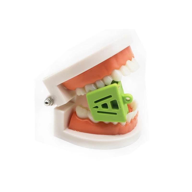 3 шт./компл. стоматологический Occlusal Pad зубы реквизит укус резиновый открывалка