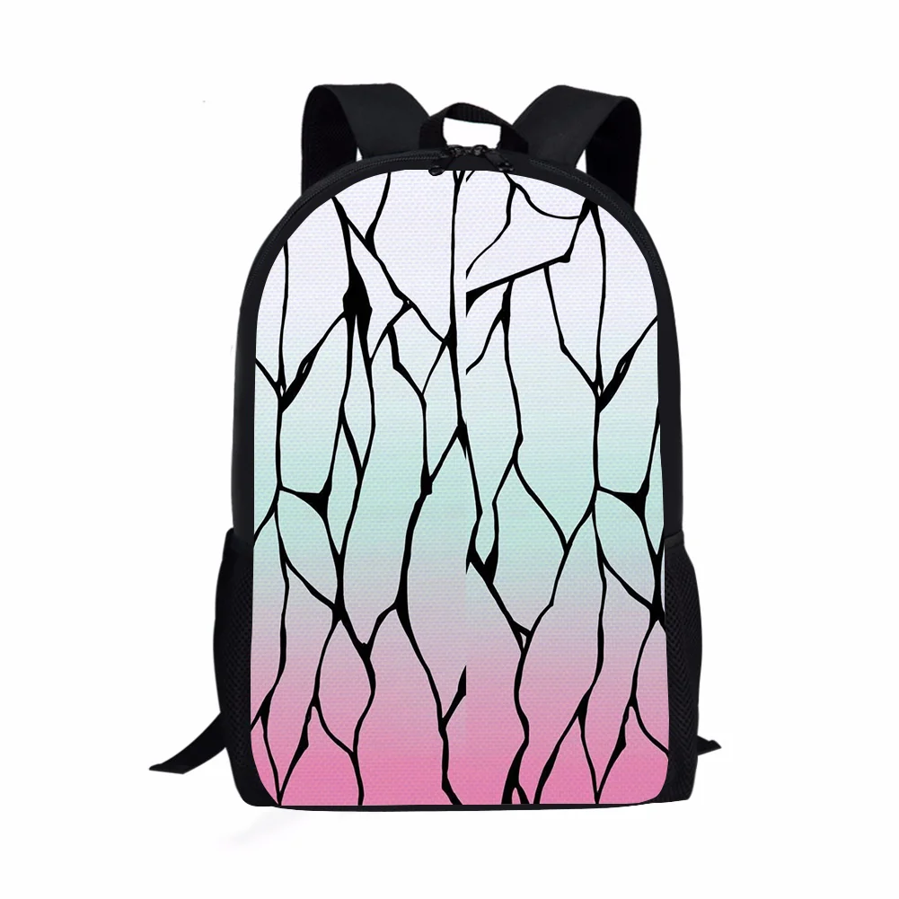 

Devil Killer Anime Customizable Printing Student 16-inch Backpack, Children's Polyester Personalized School Bag