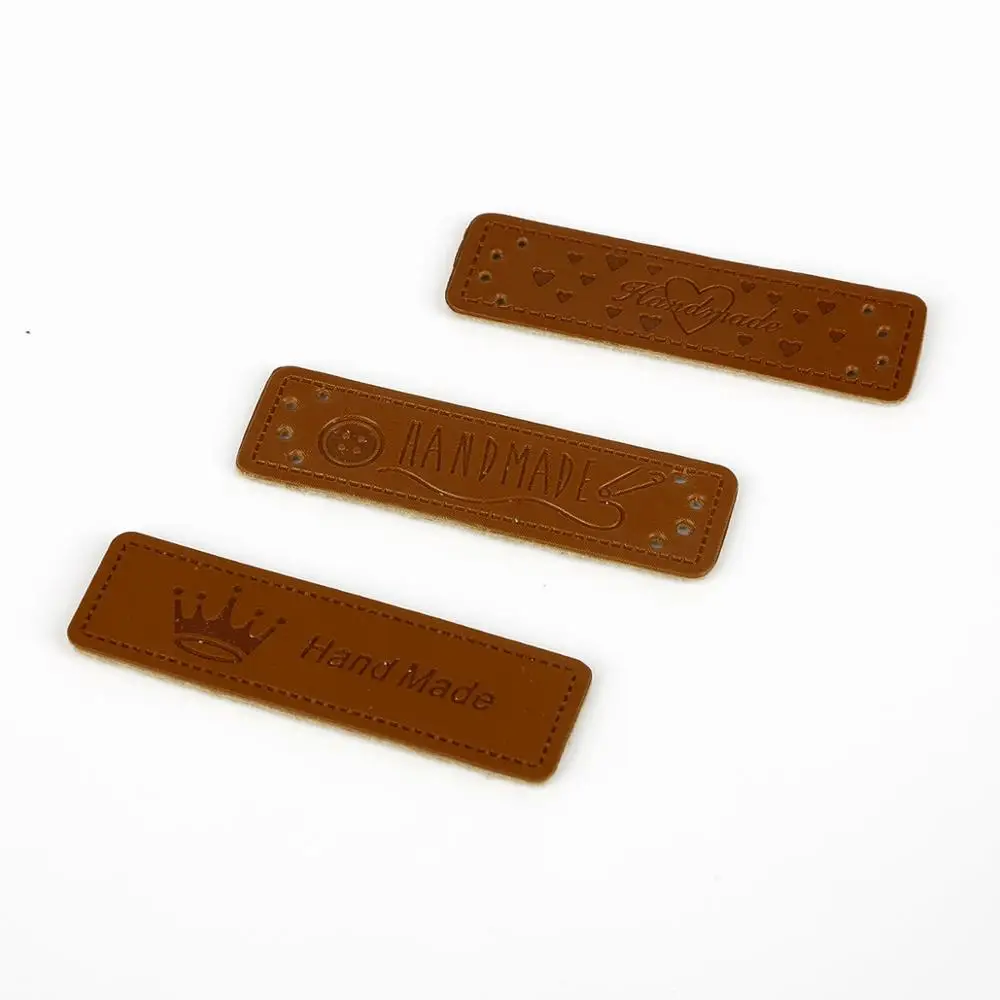 12 шт. несколько шаблонов этикетки для одежды ручной работы ярлыки с тиснением