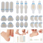 2 шт. Лоскутные босоножки на высоком Non-slip пластрырь на блистер патч каблук защита для ухода за ногами инструмент гидроколлоидная