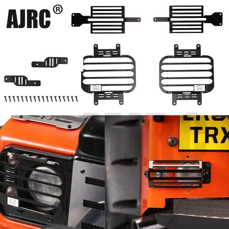 Металлический защитный абажур для 1/10 радиоуправляемого гусеничного автомобиля