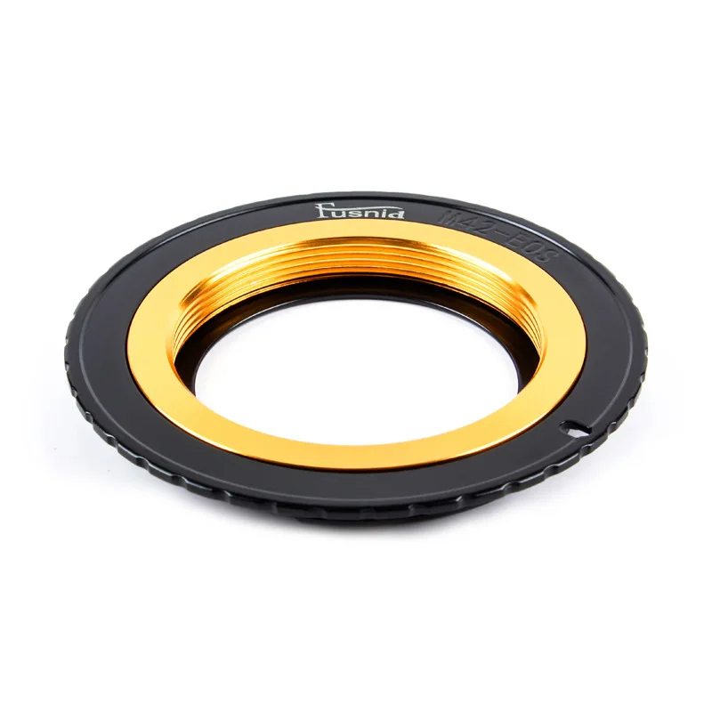 Металлическое кольцо адаптера объектива для M42 Canon EOS EF 5diii 5DII 5D 6D 7D 60D регулируемое