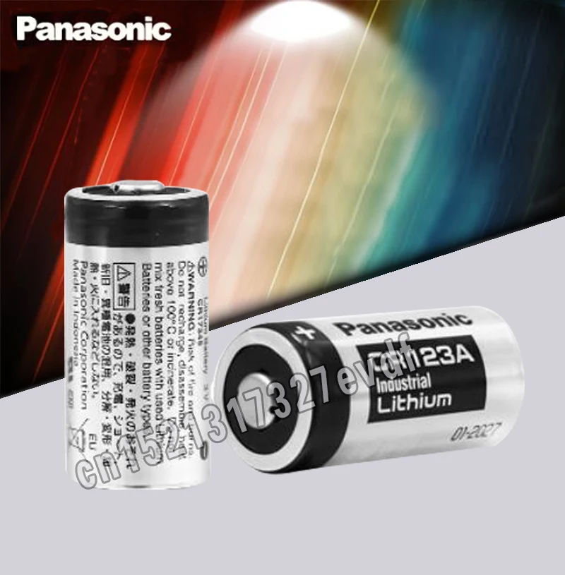 Оригинальный литиевый аккумулятор для камеры Panasonic 123 5 шт./лот 3 в CR123A CR17345 DL123A EL123A