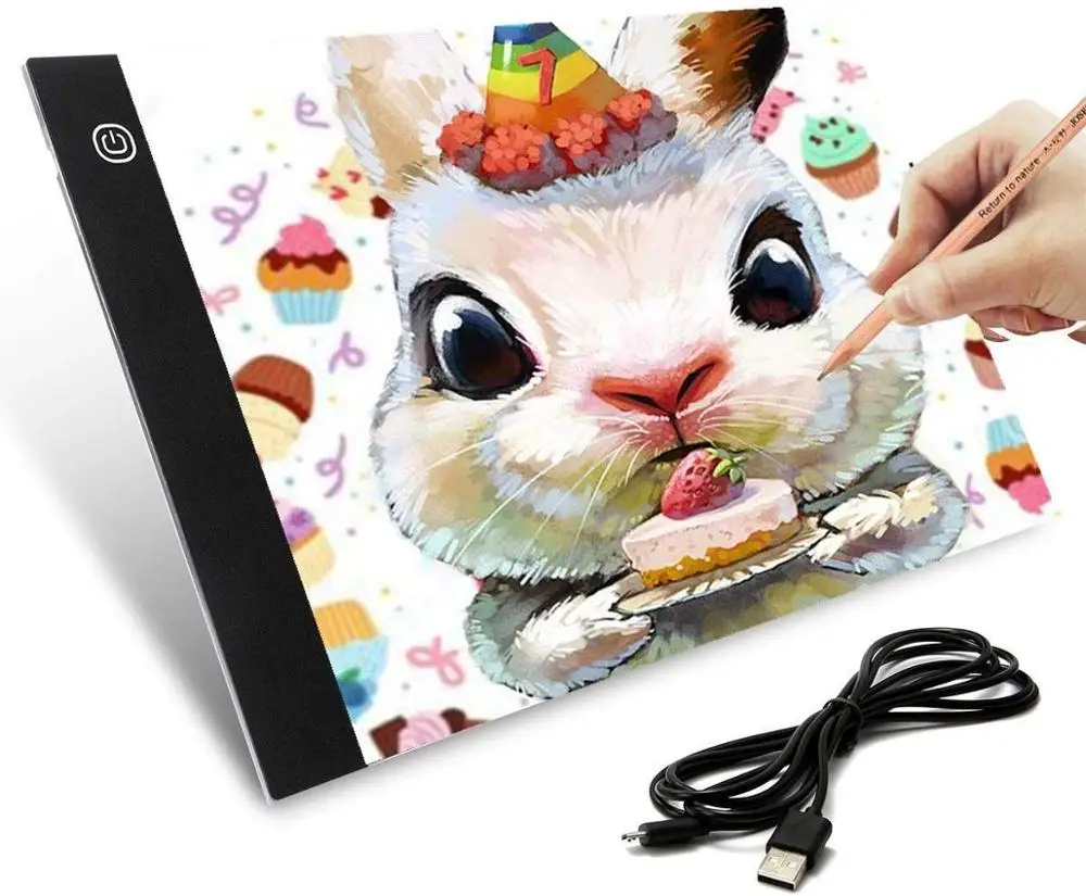 А4 светильник для трассировки ультра тонкий портативный светодиодный плата Tracer