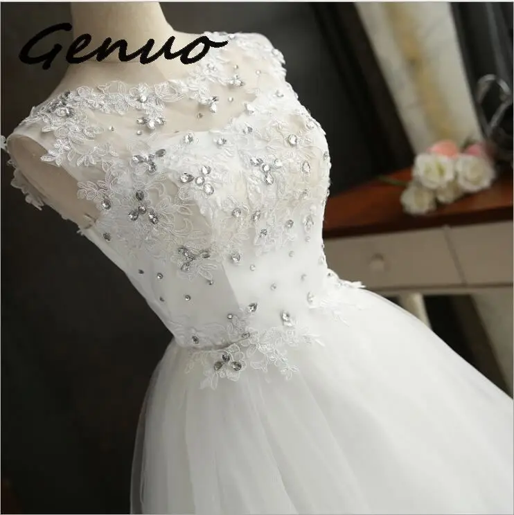 

Short Lace Party Dress Plus Size White Sleeveless Backless Even-ing Summer Party Dress Women Diamond Christmas Vestidos De Fiest