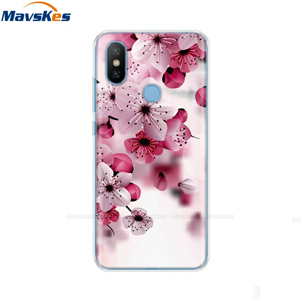 Силиконовый чехол для телефона для Xiaomi mi A2 Lite, чехол с рисунком, мягкая задняя крышка из ТПУ, чехол для телефона для Xiomi mi A2 mi A2 LITE, бампер - Цвет: 11