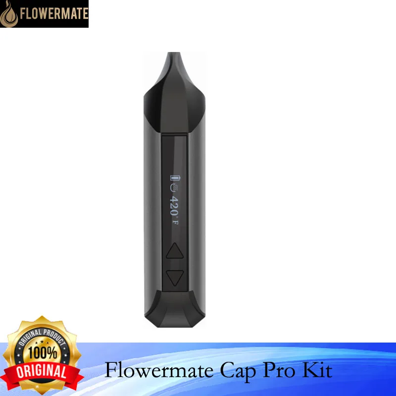 Оригинальная электронная сигарета Flowermate Cap Pro испаритель сухой травы аккумулятор