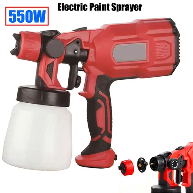 1 шт Высокое Давление Электрический Краски распылитель 550 Вт высокой мощности
