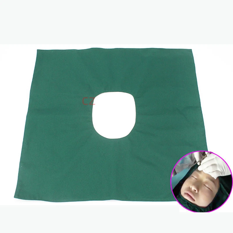 

Pure cotton disinfection surgical hole towel double eyelid plastic surgery with hole exposed face laparotomy eye surgery single