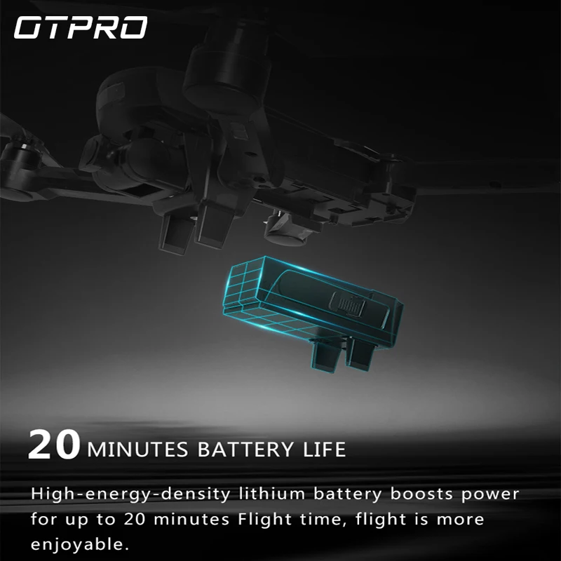 OTPRO mini Drone GPS 4K 1080P камера следуй за мной Quadcopter авто возврат FPV Dron Wifi ufo Вертолет
