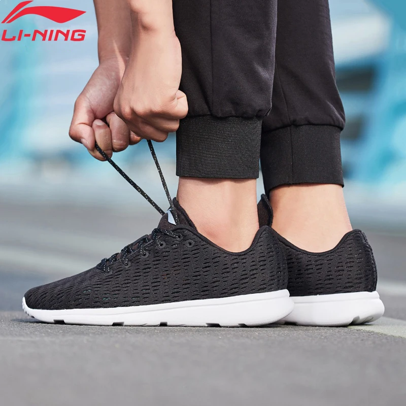 Мужские кроссовки для бега Li Ning удобные дышащие с подкладом и подушкой ARBN063